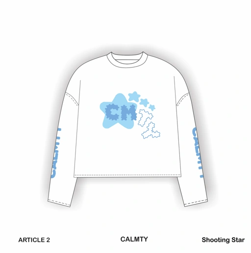 Image of CMTY - Longsleeve Boxy - Shooting Star