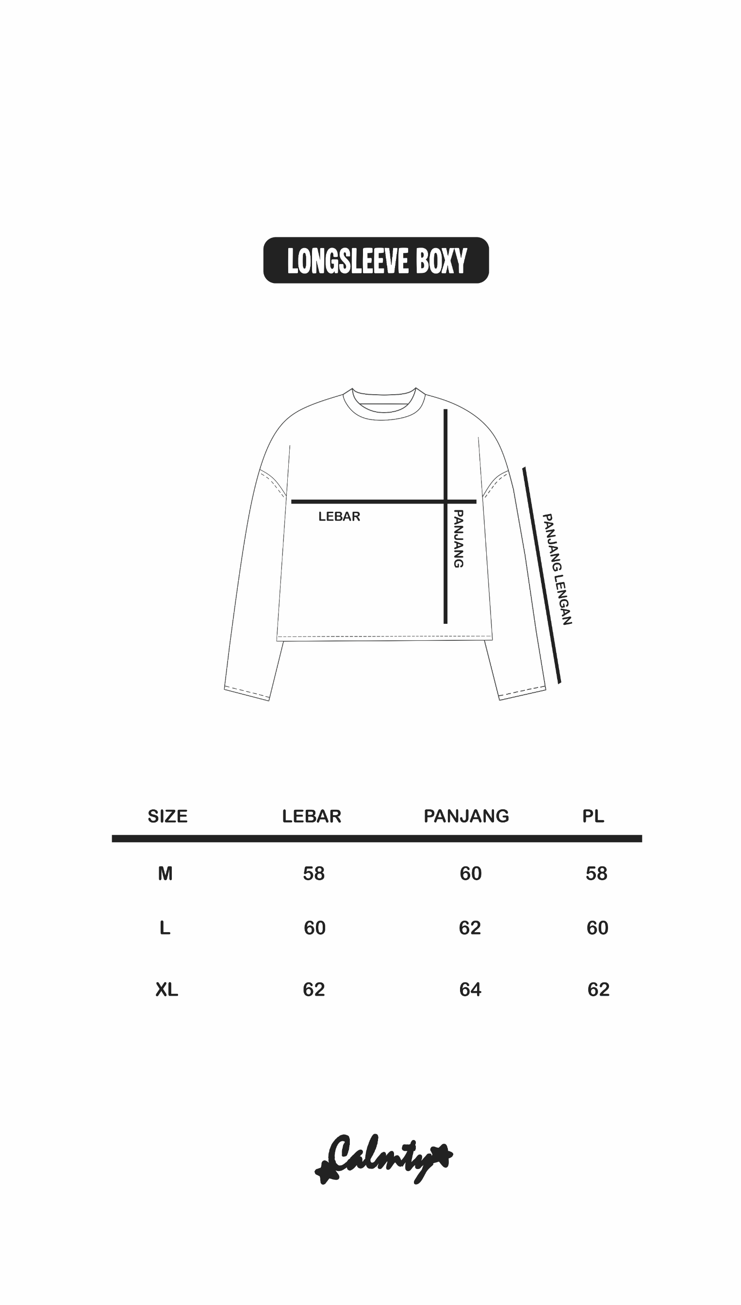 CMTY - LONGSLEEVE BOXY - SHOOTING STAR