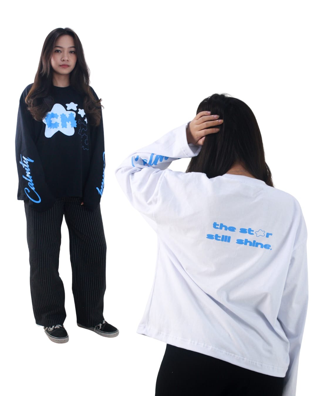 CMTY - LONGSLEEVE BOXY - SHOOTING STAR