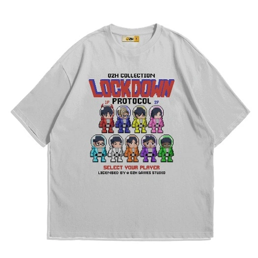 Image of O2H Lockdown Protocol Collection "Select Your Player" Tshirt True White