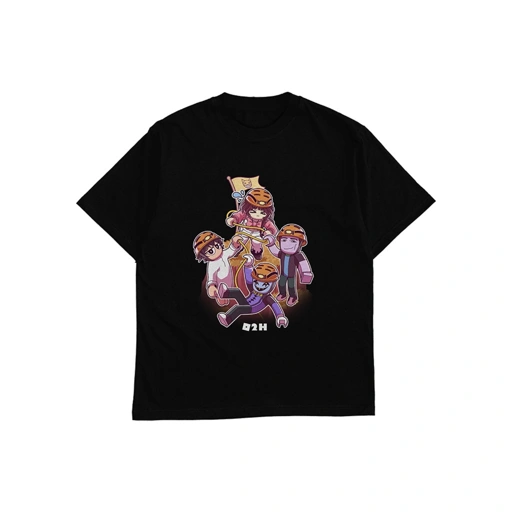 Image of O2H Roblox Collection "Climb Blox" Tshirt Black