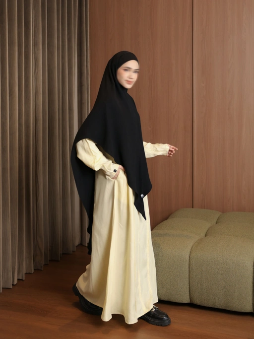 SAYSARA - Ruwa Abaya Chic With Premium Cupro Fabric