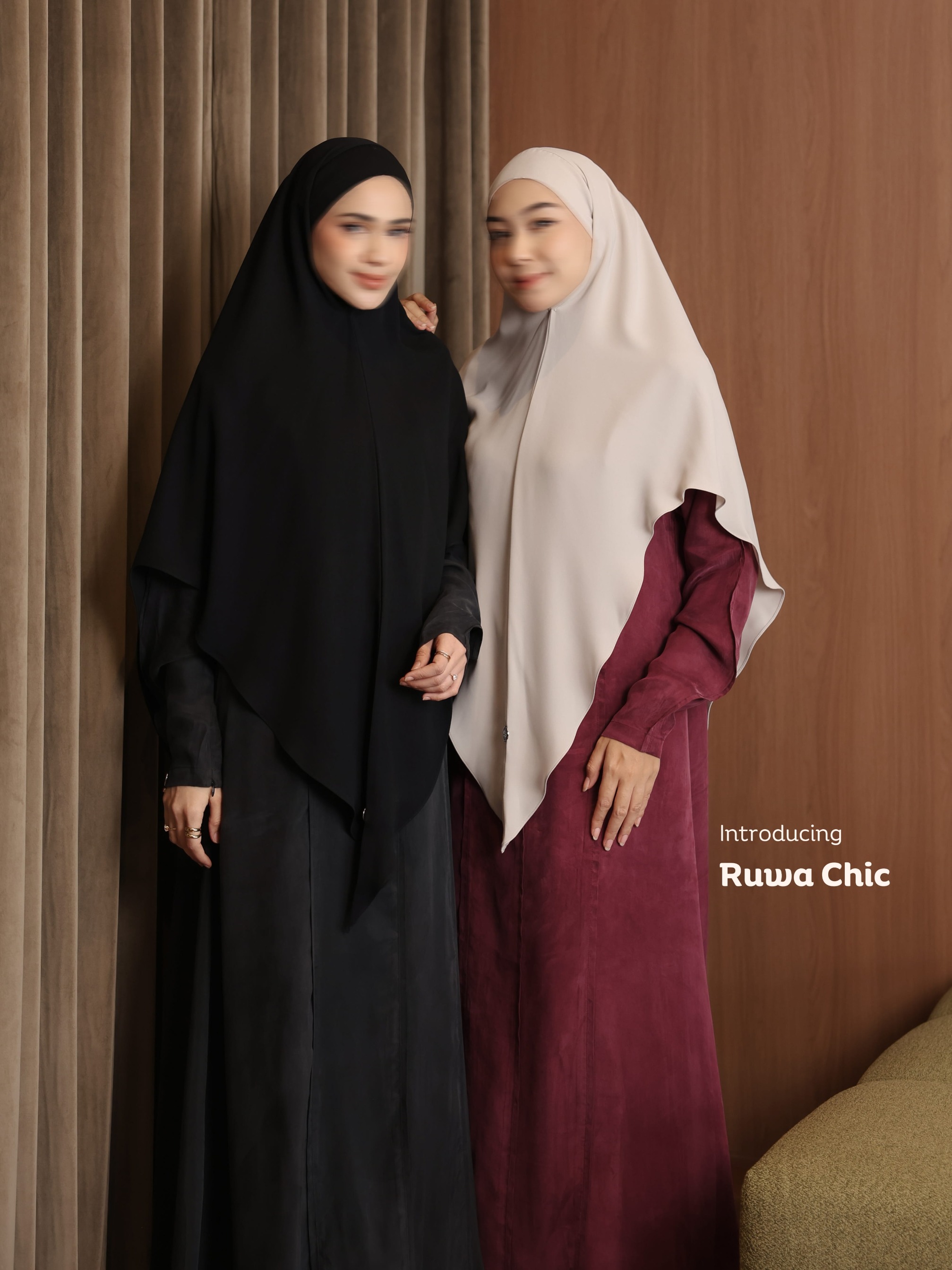 SAYSARA - Ruwa Abaya Chic With Premium Cupro Fabric