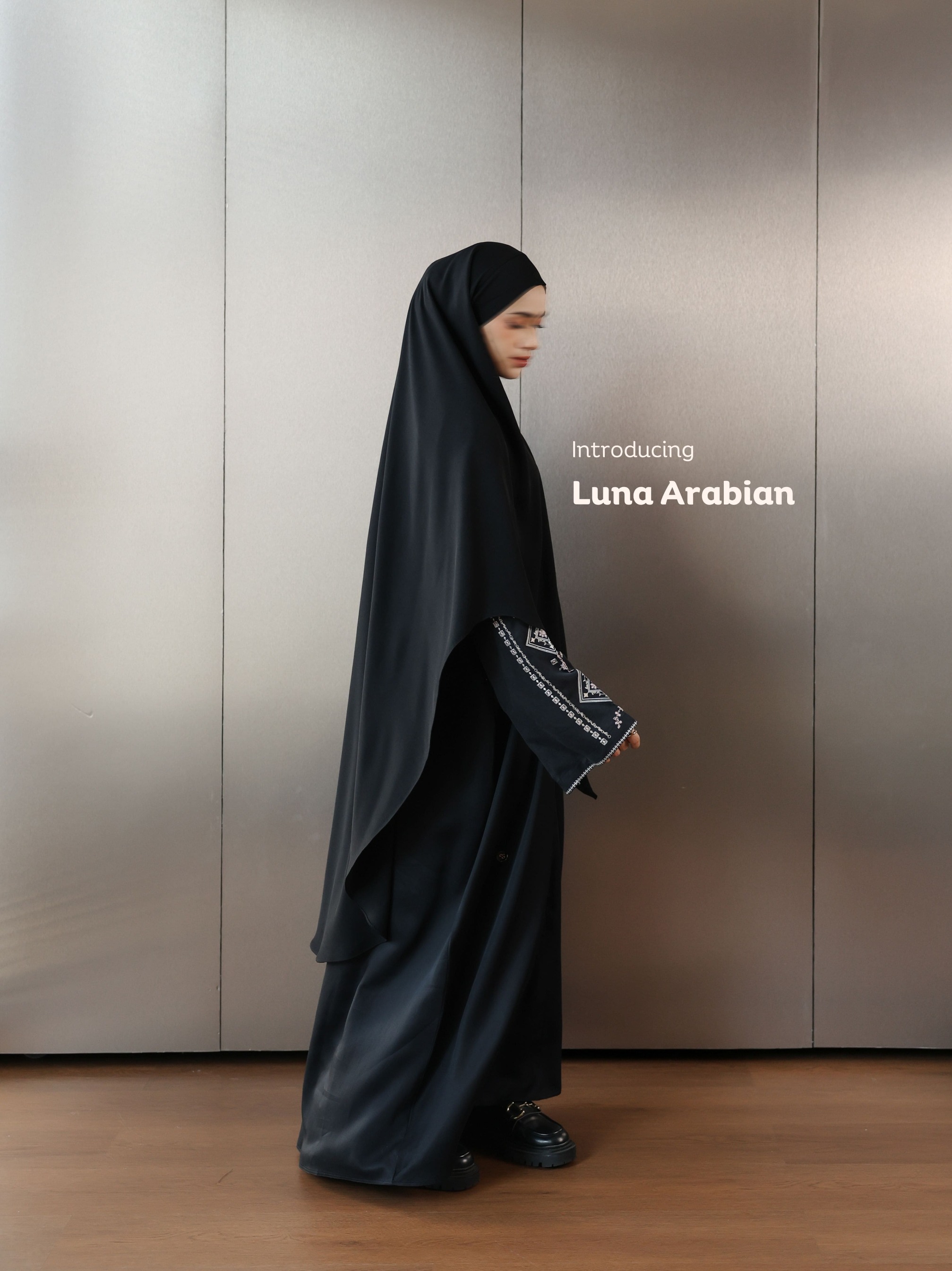 SAYSARA - Luna Arabian Hijab Khimar Bandana