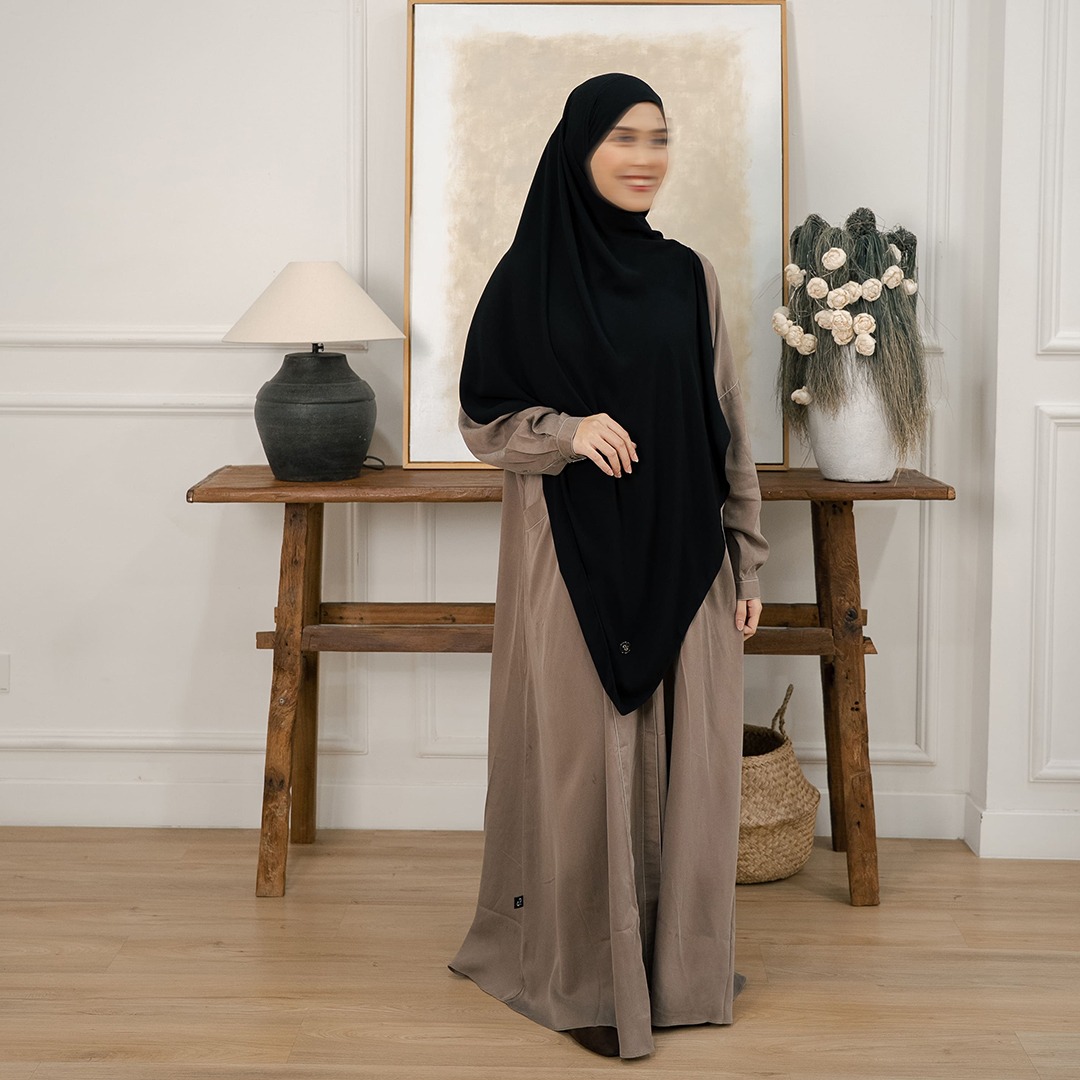 SAYSARA - Teeqa Abaya Stitched Made From Lyocell Premium