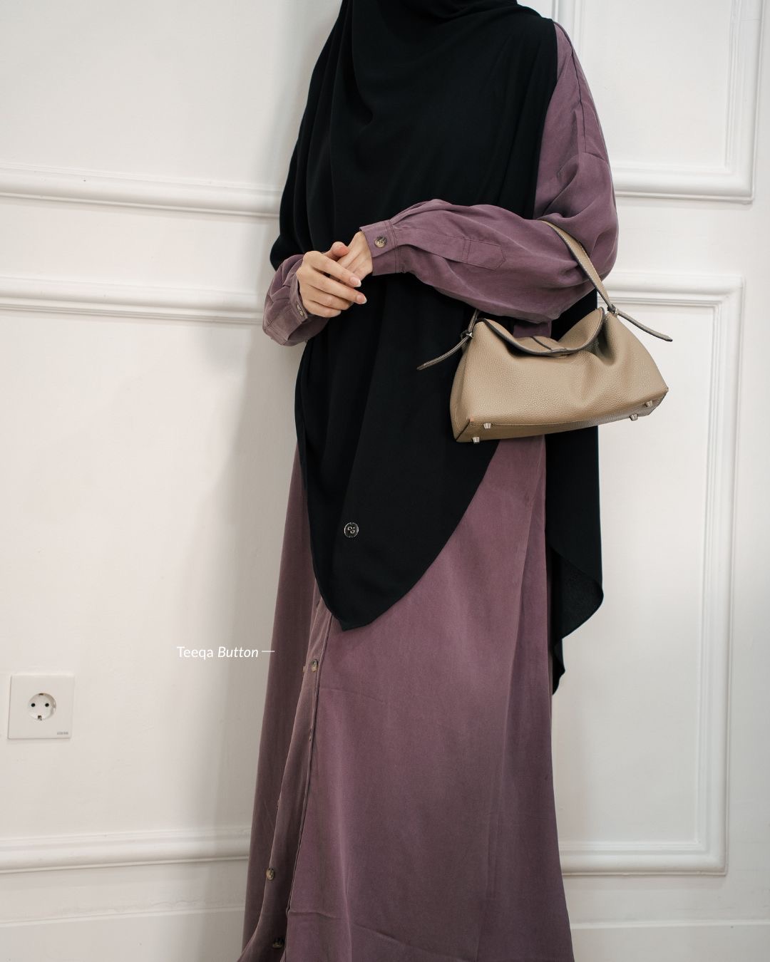 SAYSARA - Teeqa Abaya Made From Lyocell Premium