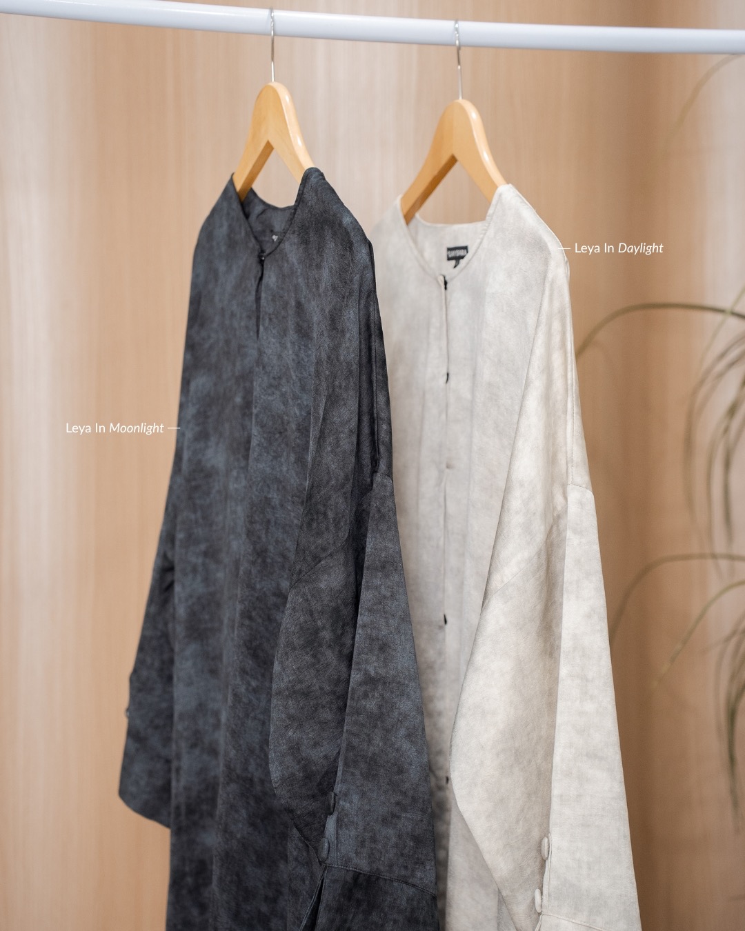SAYSARA - Leya Abaya Made From Silk Waterdye