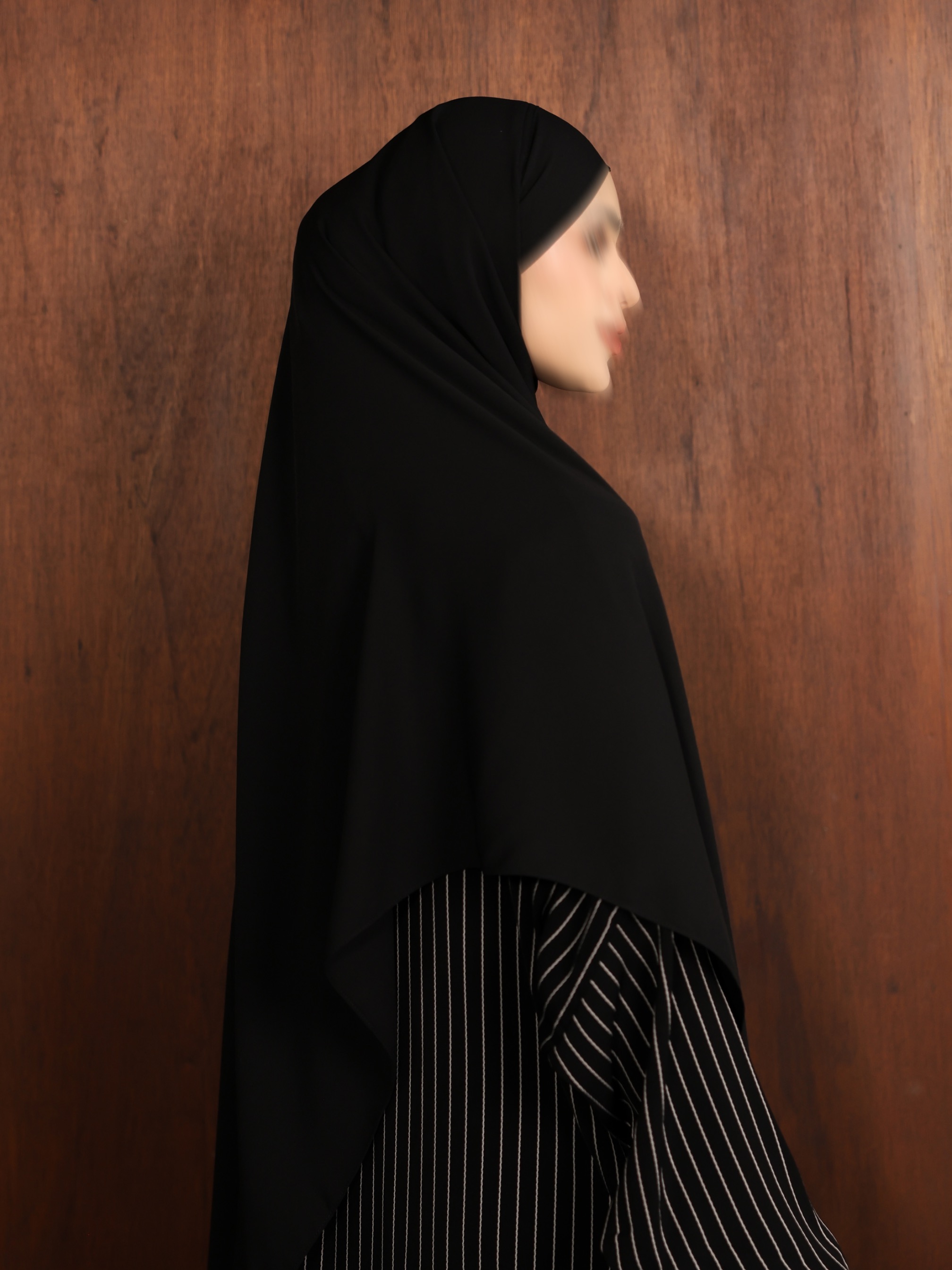 SAYSARA - Noura Abaya 2.0 With Premium Jet Black Fabric
