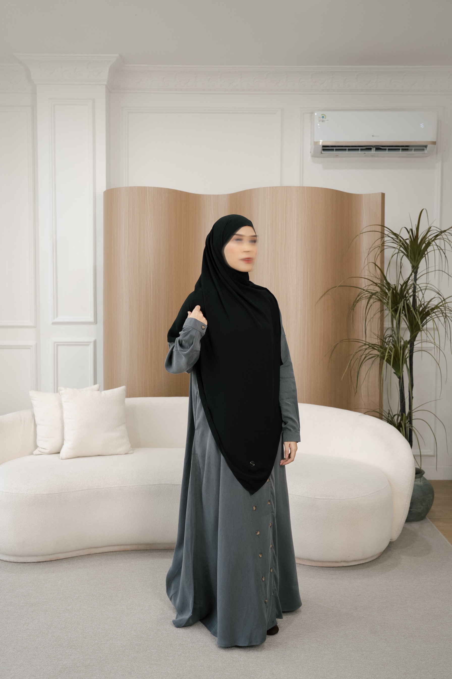 SAYSARA - Teeqa Abaya Made From Lyocell Premium