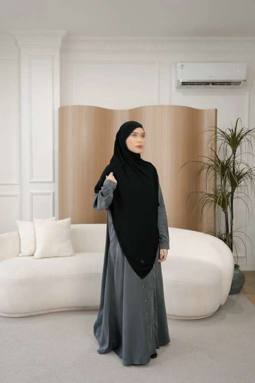 SAYSARA - Teeqa Abaya Made From Lyocell Premium