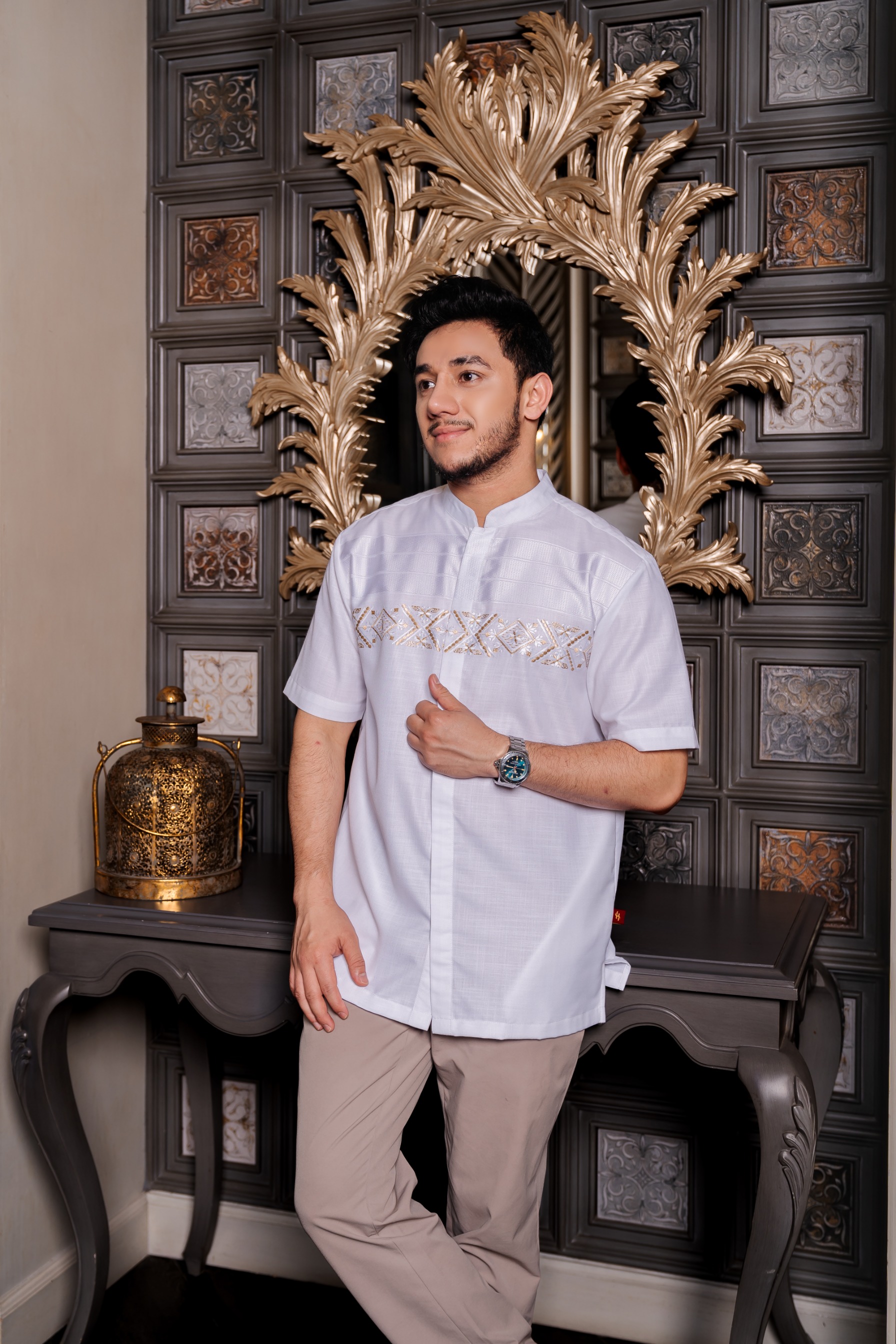 RHAFA MENS KOKO COTTON DOBBY