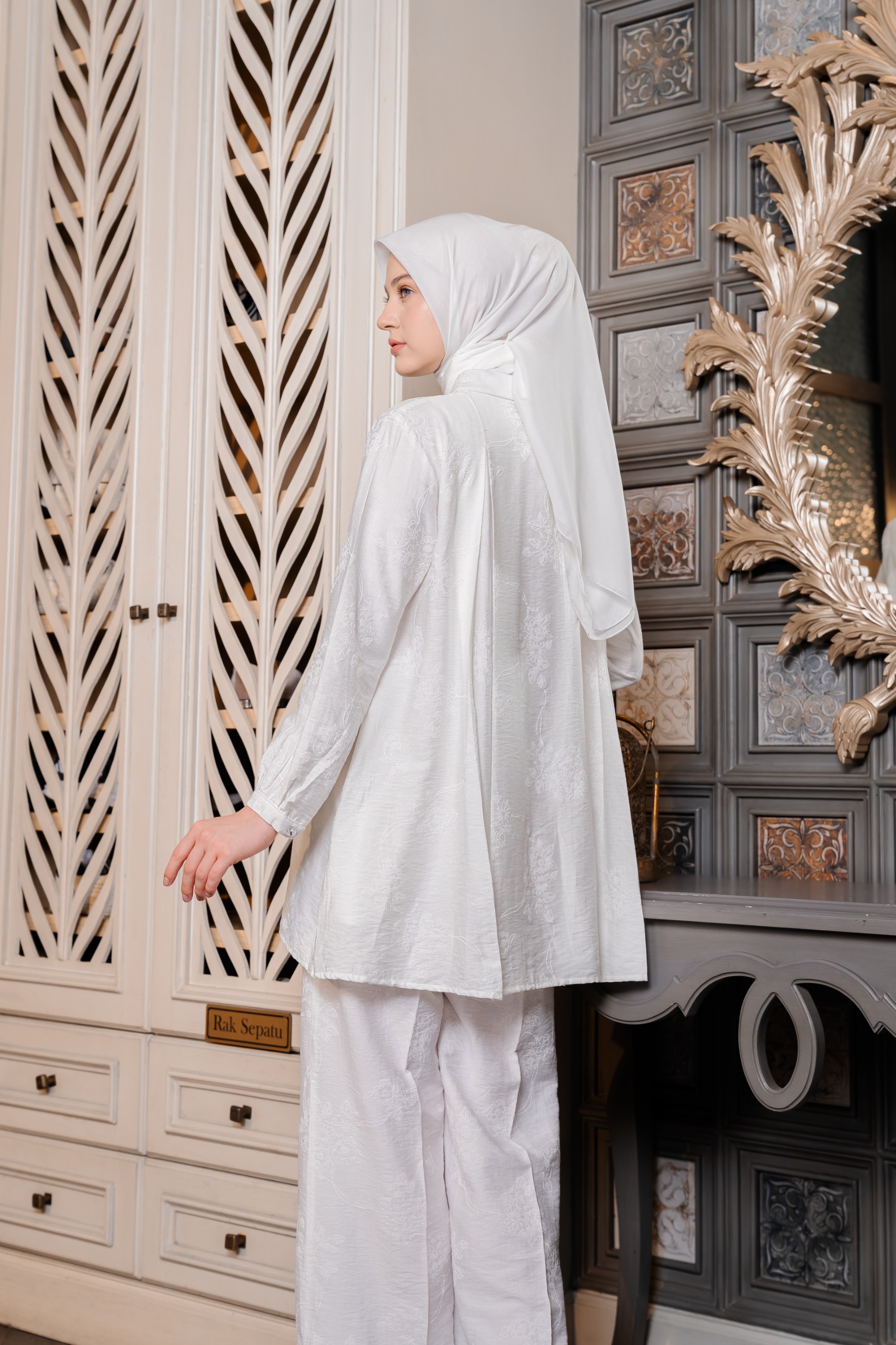ALIVA WOMEN TUNIC POLO LINEN