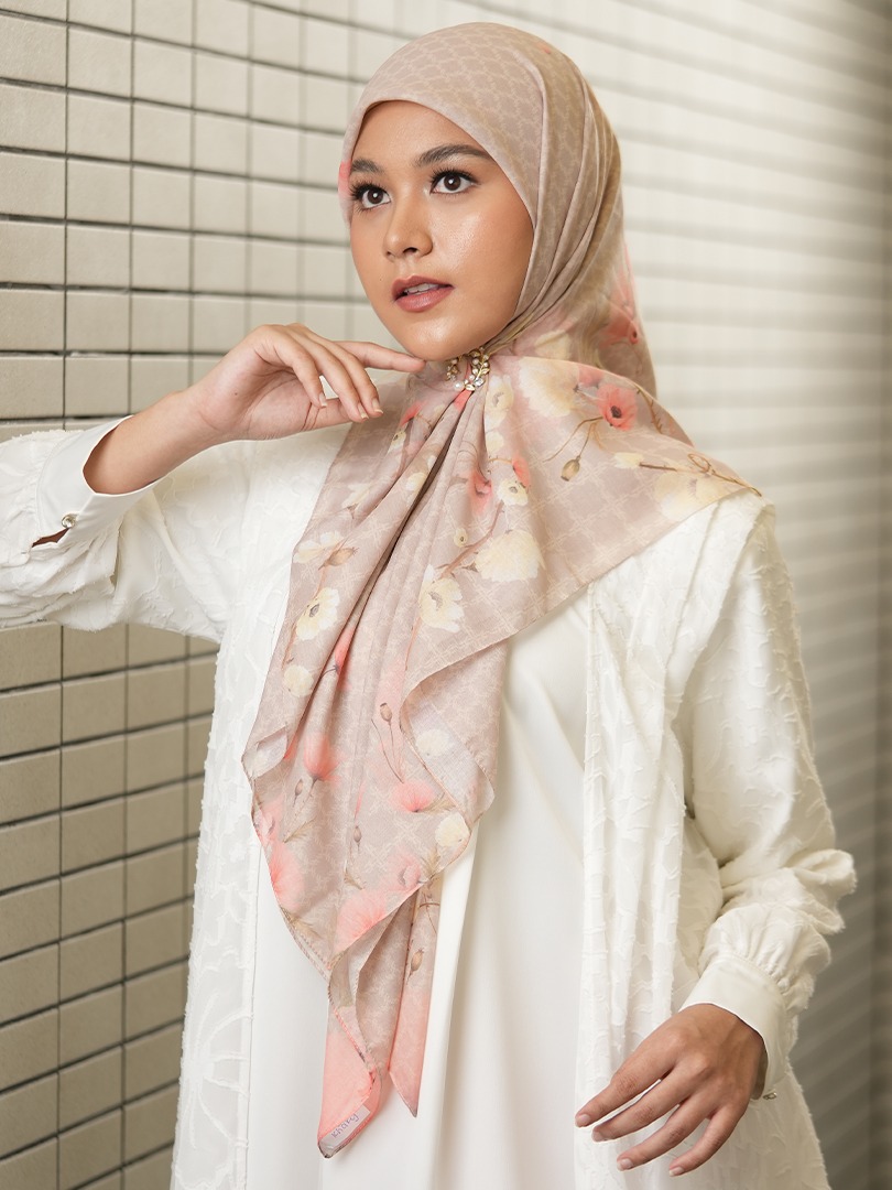 POPYLIA SCARF VOAL