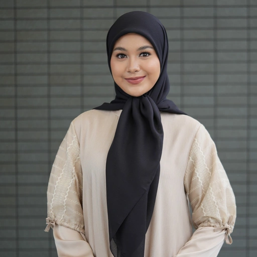 Image of RANIA SCARF ULTRAFINE VOAL
