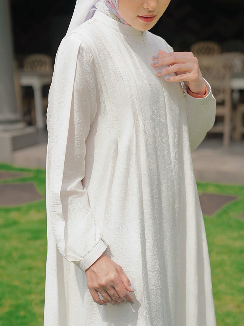 ALENA WOMAN DRESS POLO LINEN