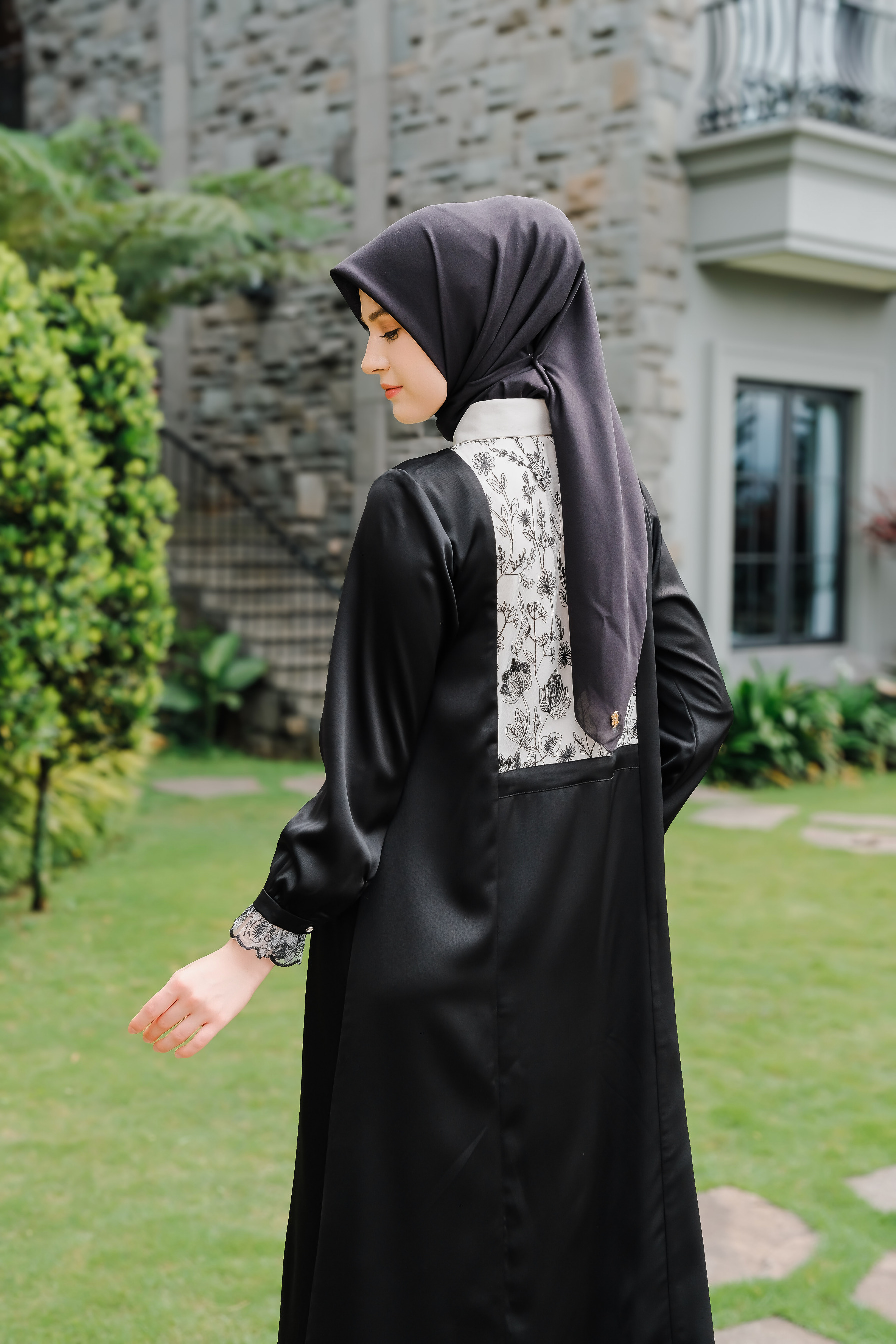 HAMIDA WOMEN DRESS BAMBOO SILK