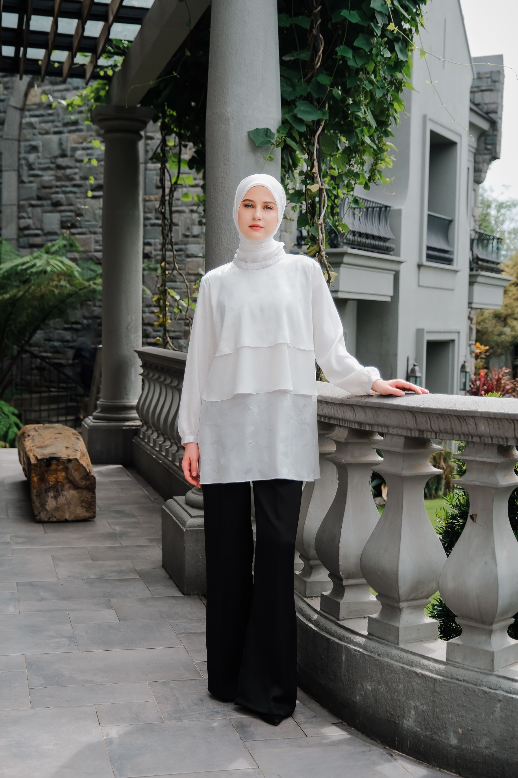 LINA WOMEN TUNIC ARMANI SILK