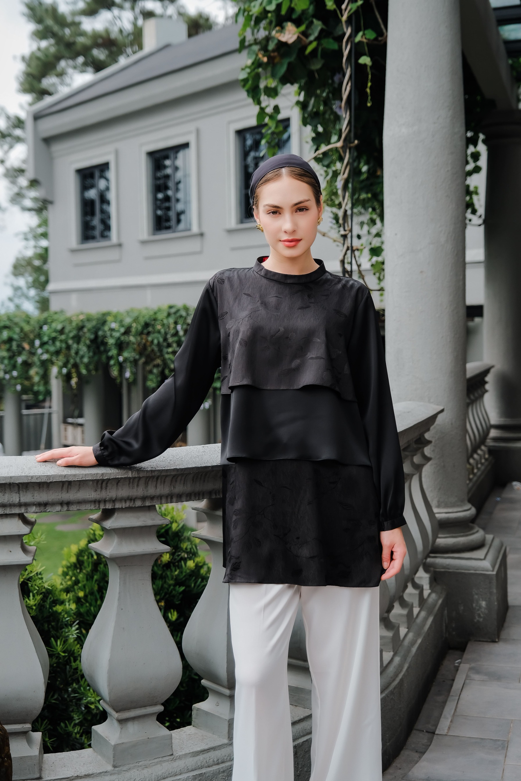 LINA WOMEN TUNIC ARMANI SILK