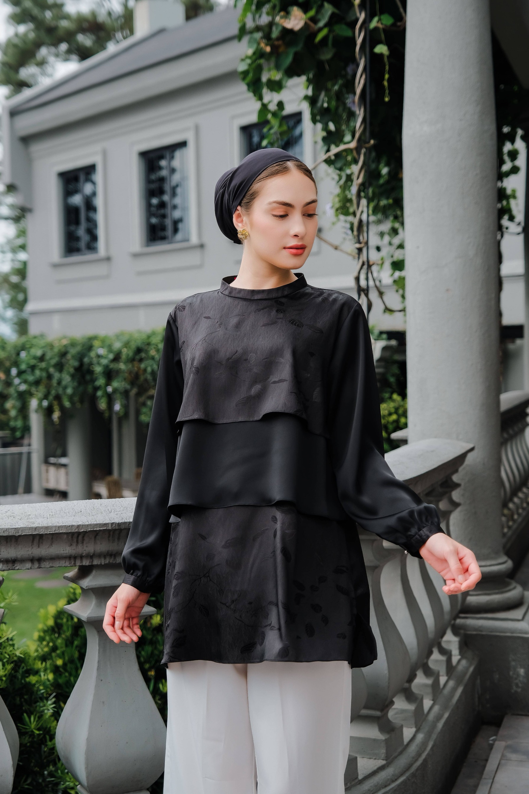 LINA WOMEN TUNIC ARMANI SILK
