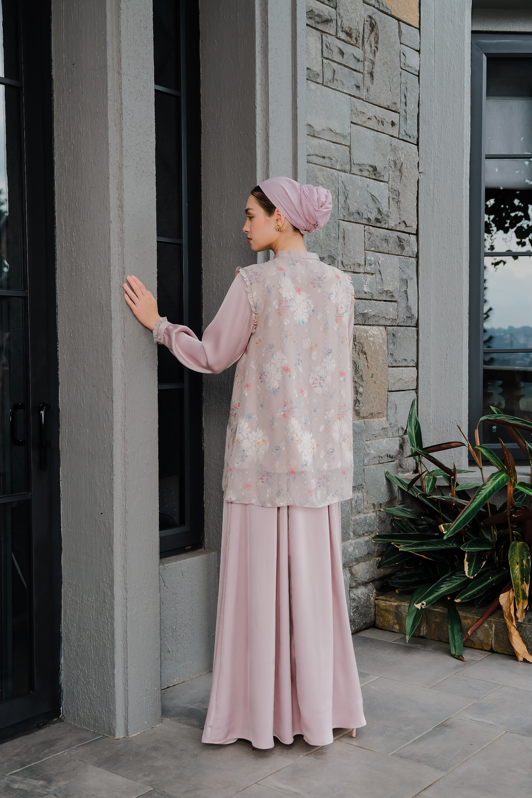 ILMIRA WOMEN TUNIC CLOVER BAMBOO SILK