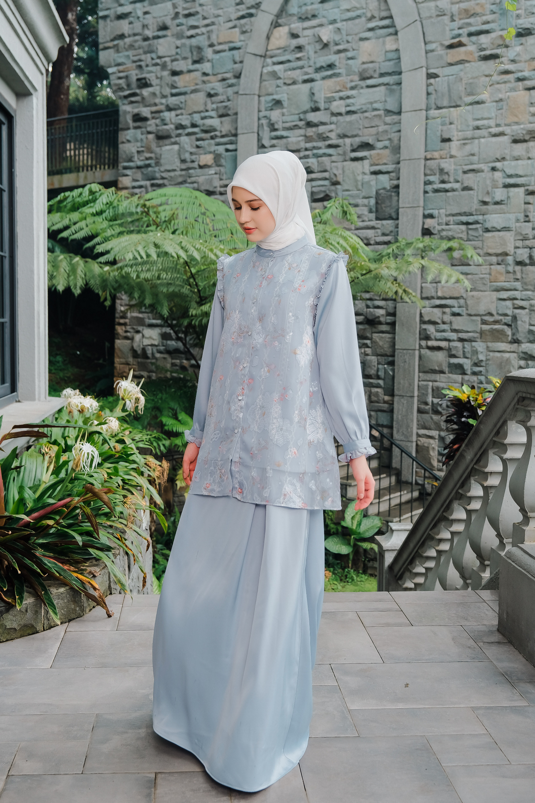 ILMIRA WOMEN TUNIC CLOVER BAMBOO SILK