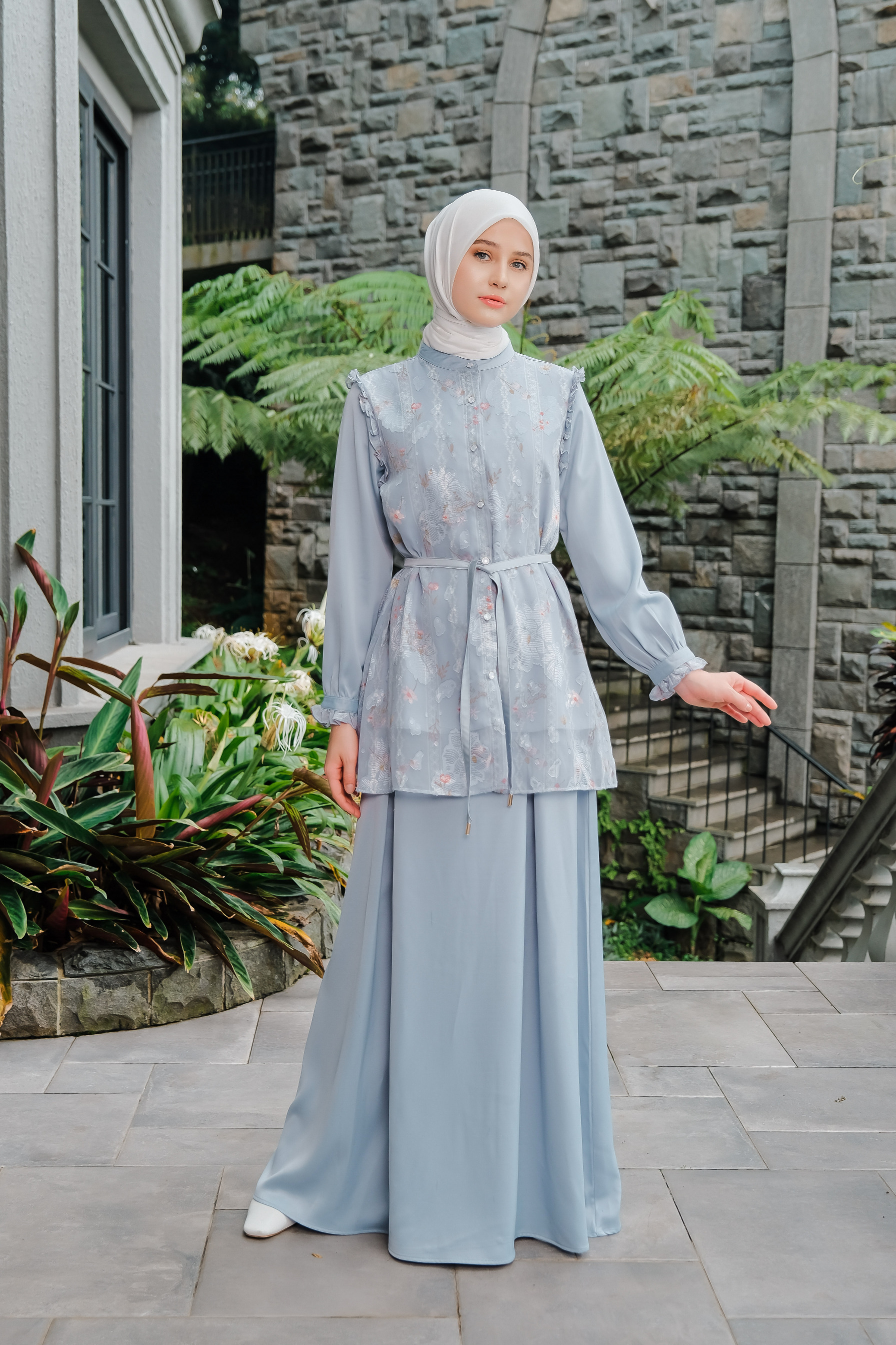 ILMIRA WOMEN TUNIC CLOVER BAMBOO SILK