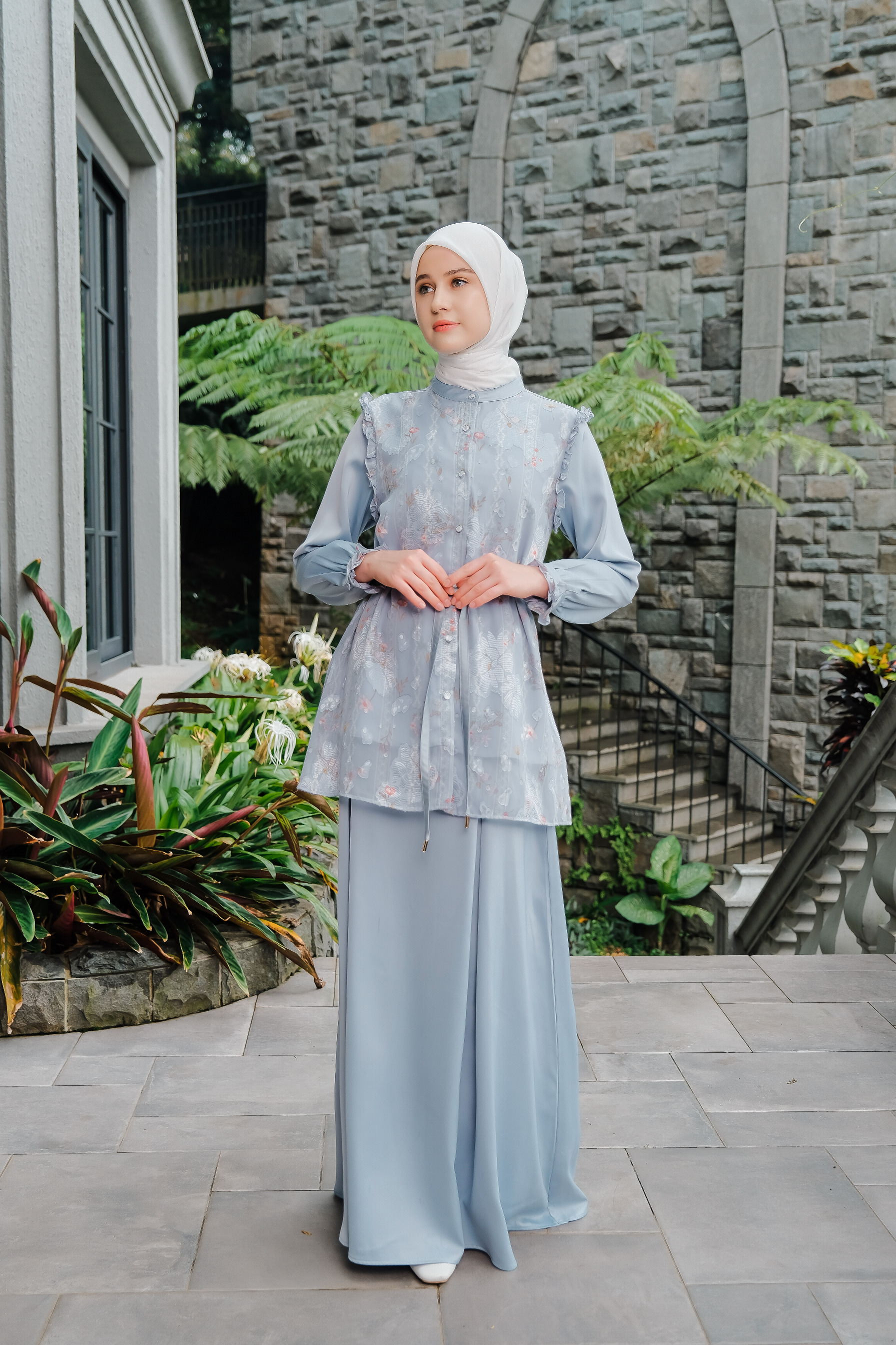 ILMIRA WOMEN TUNIC CLOVER BAMBOO SILK