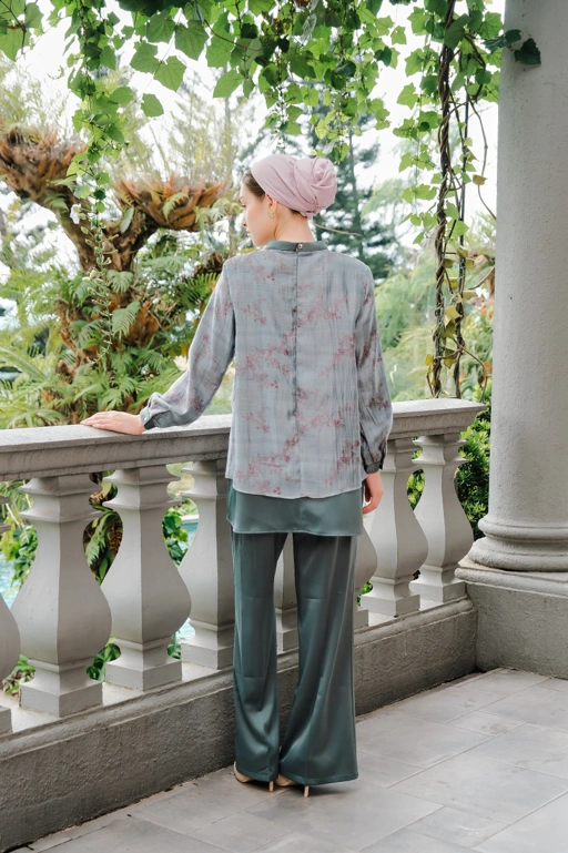 Image of AMIRA WOMEN TUNIC SUMMER CRUSH PRINT