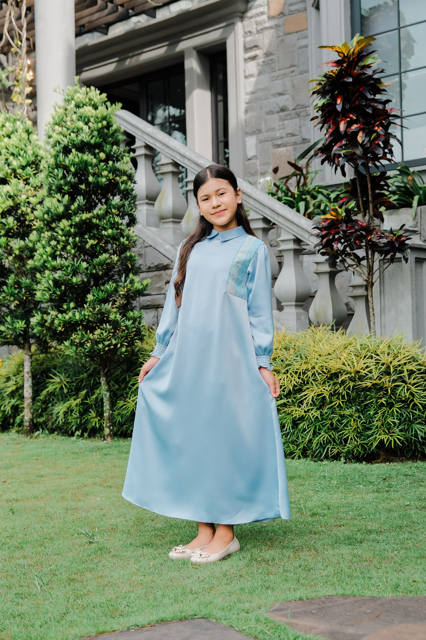 ARABELA KIDS DRESS BAMBOO SILK
