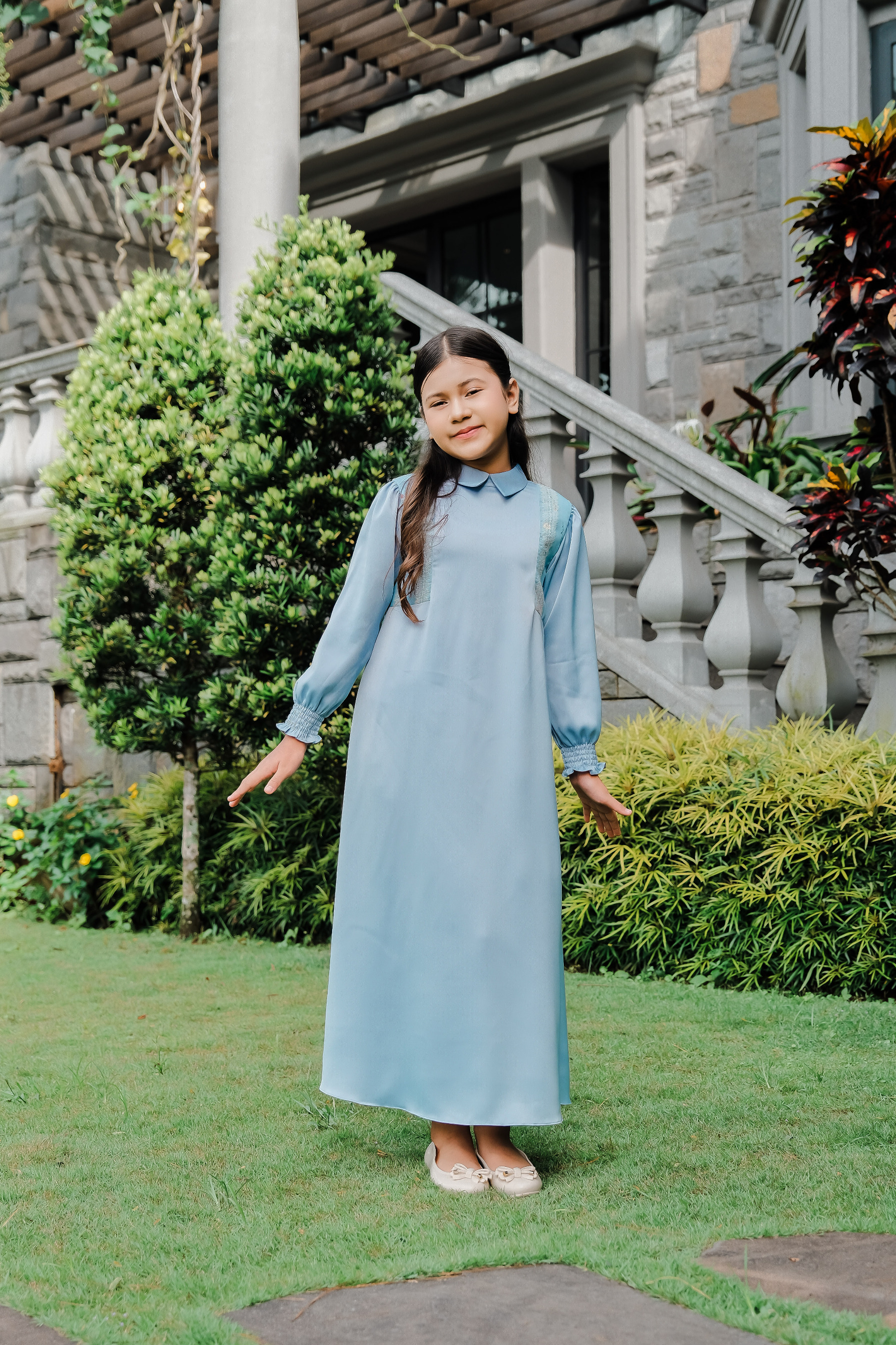 ARABELA KIDS DRESS BAMBOO SILK