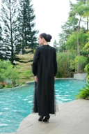 AIZHA WOMEN DRESS TULLE JACQUARD