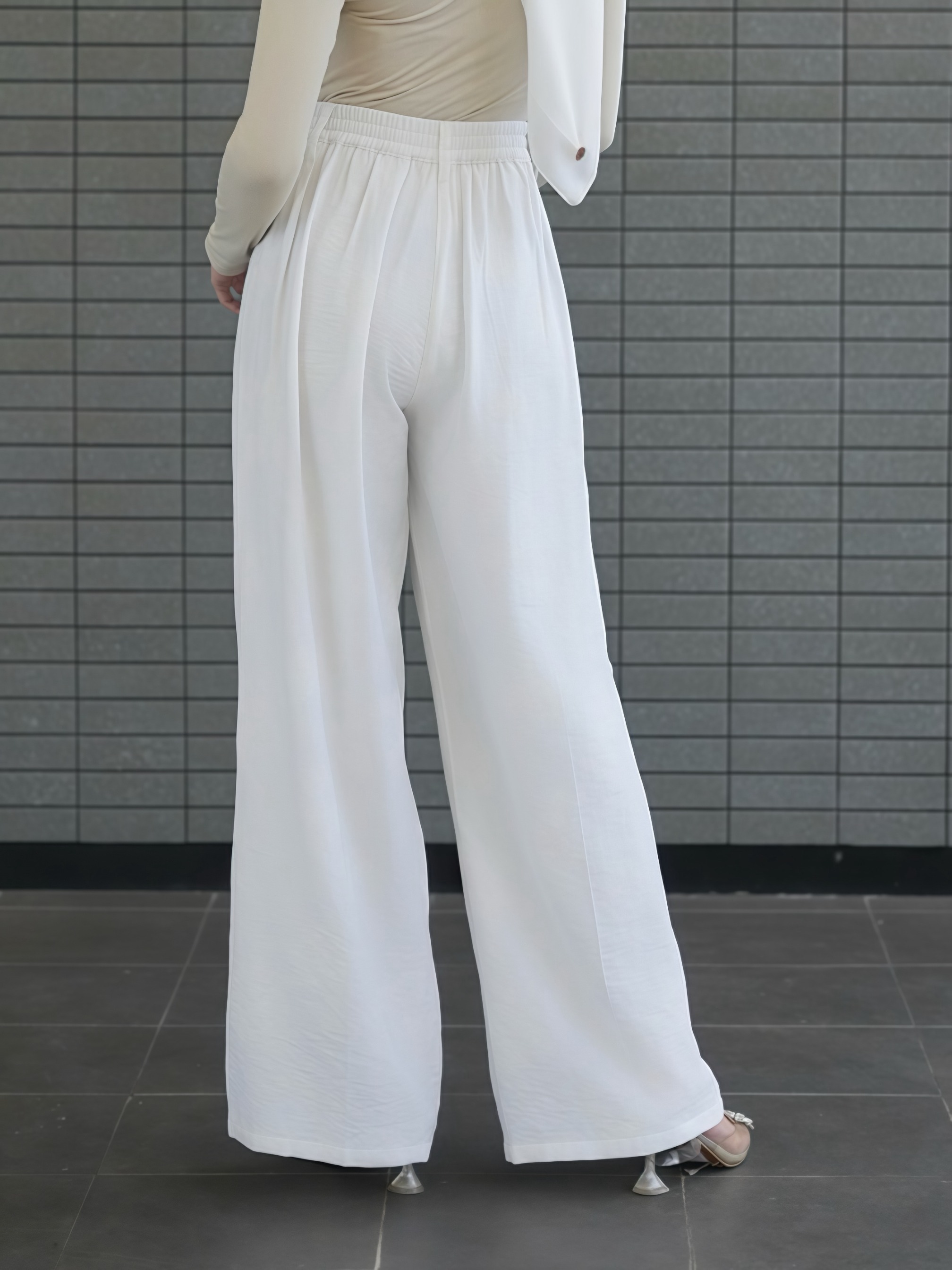 ANIKA WOMEN PANTS POLO LINEN