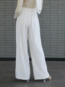ANIKA WOMEN PANTS POLO LINEN