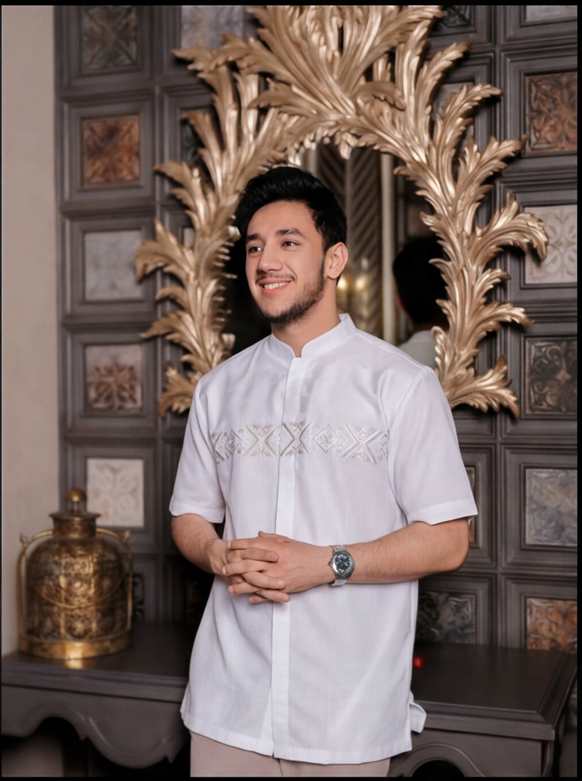 RHAFA MENS KOKO COTTON DOBBY
