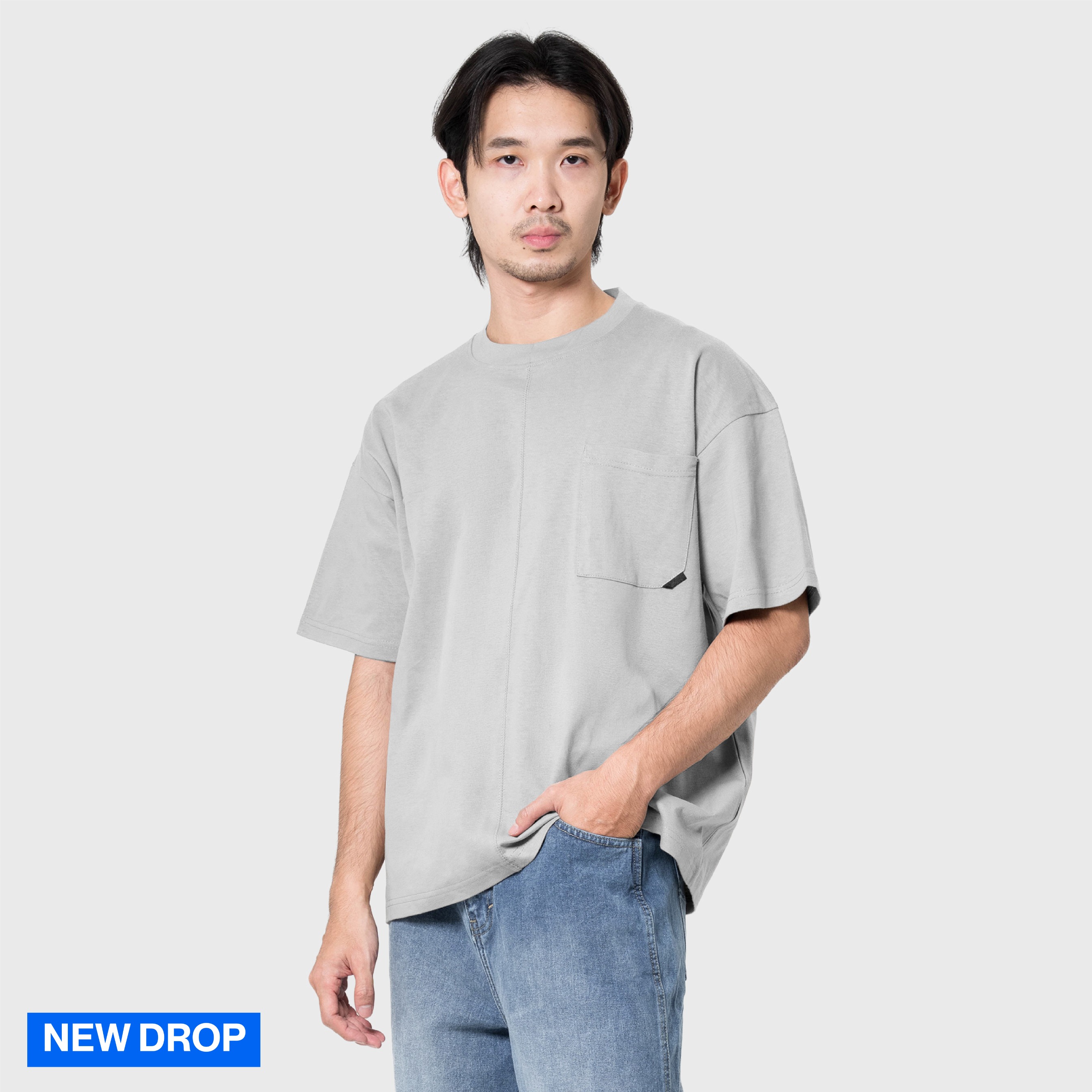Noforty Project Oversize Tshirt Montana Grey