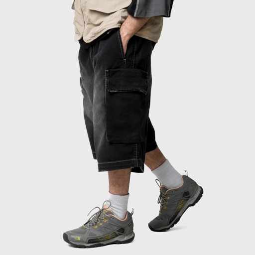 Noforty Project Jort Cargo Short Denim Pants Klays Black