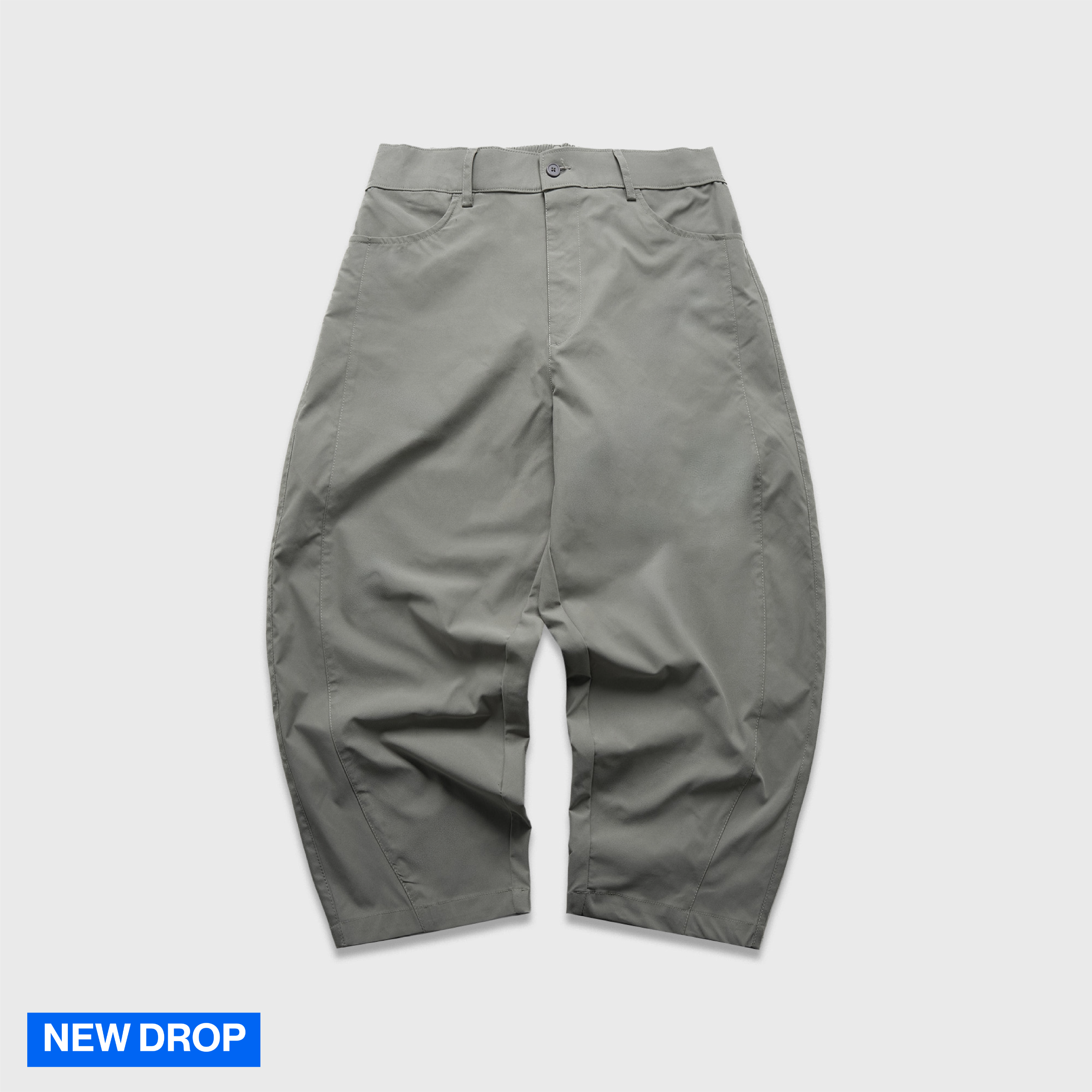 Noforty Project Barrel Long Pants Morten Grey