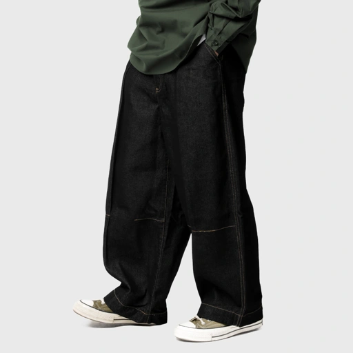 Noforty Project Baggy Ankle Pants Hanami Black