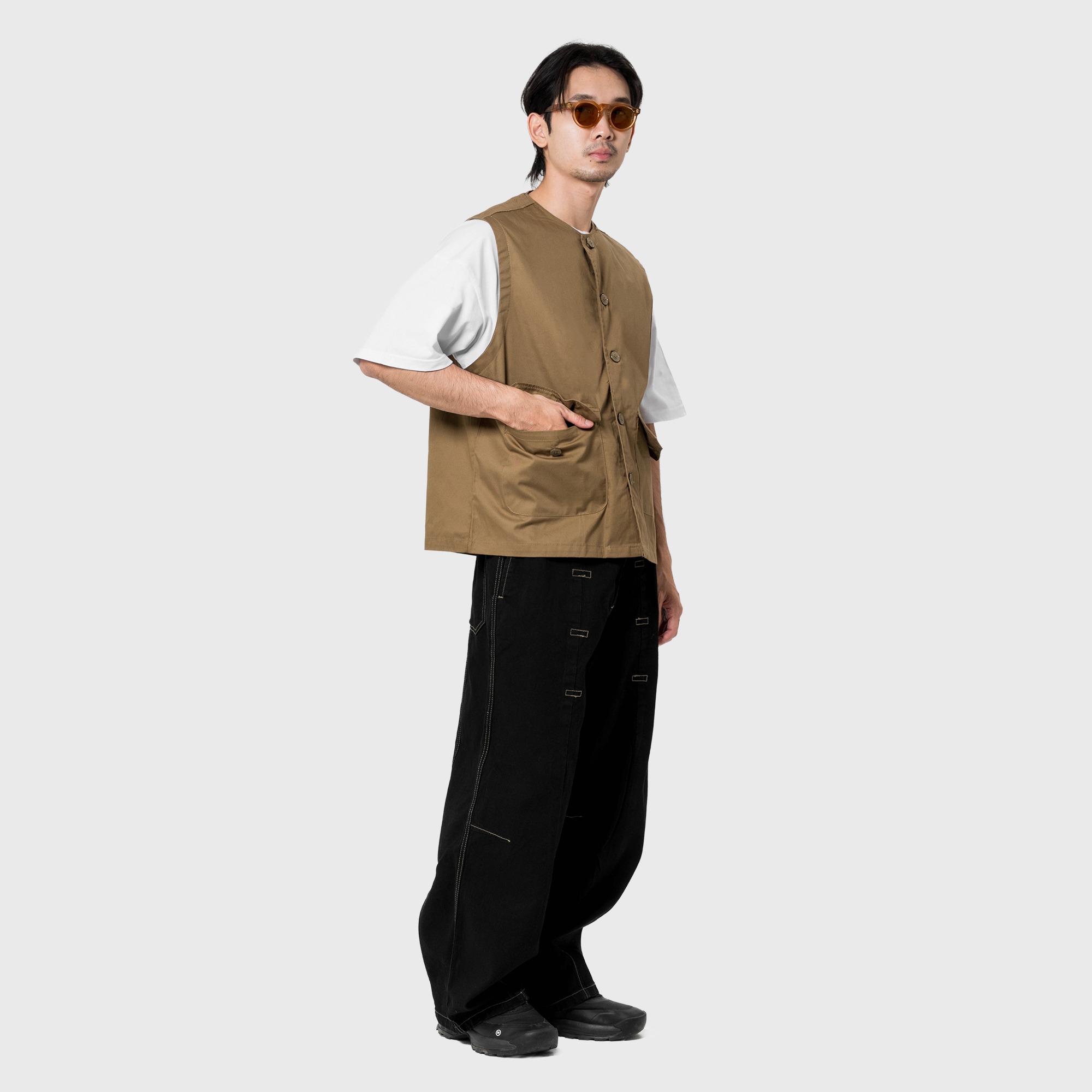 Noforty Project Long Pants Denim Balmon Black