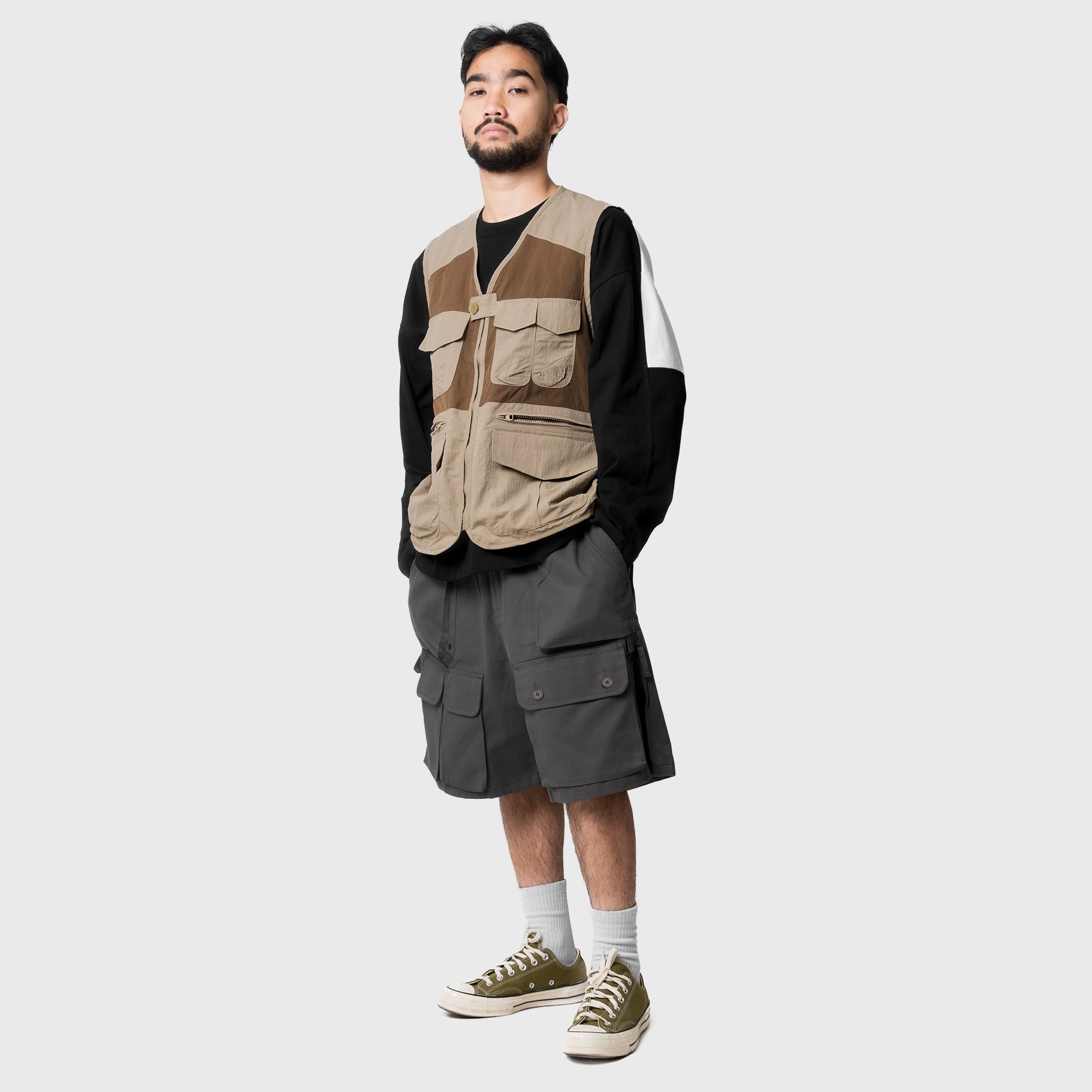 Noforty Project Nylon Vest Objin Cream