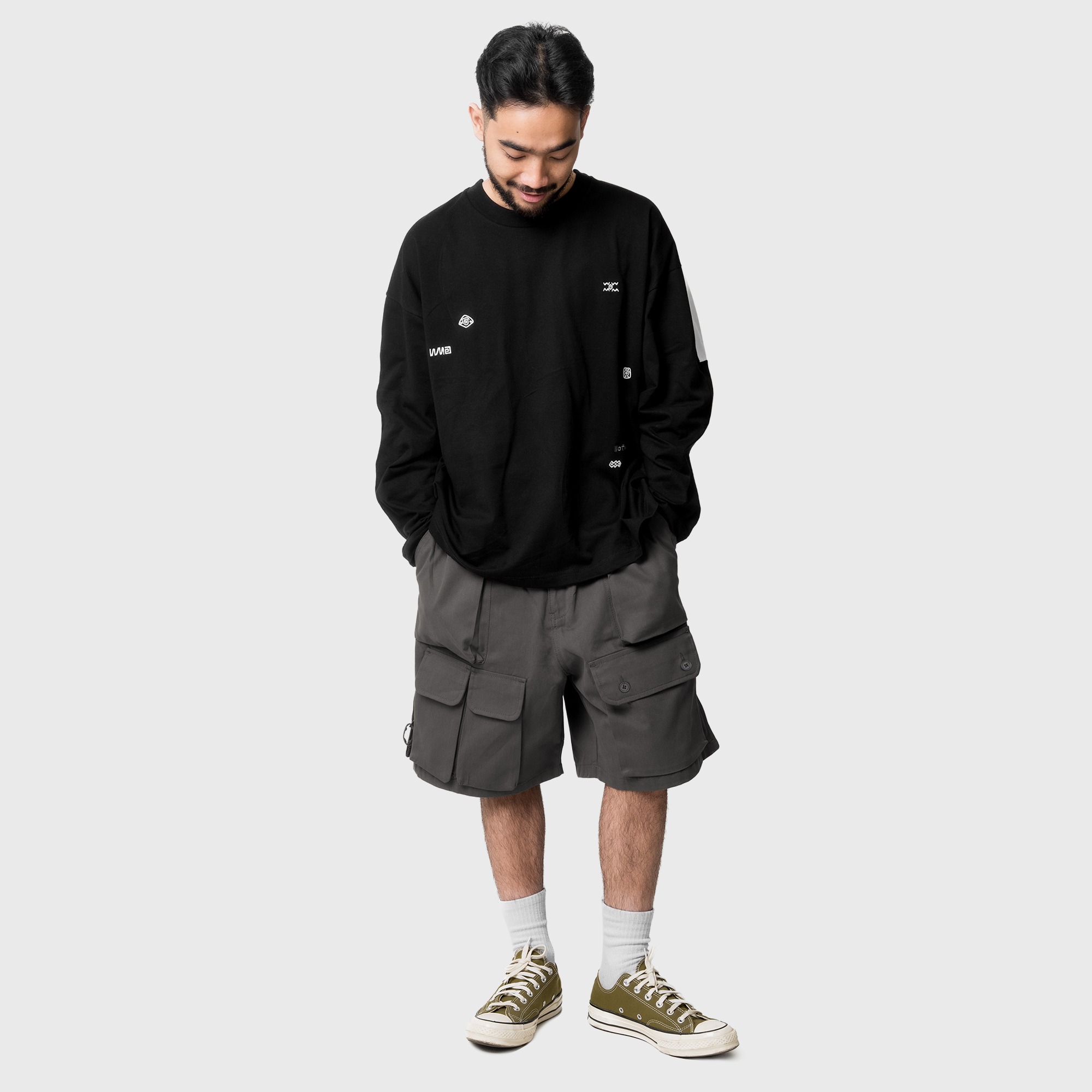 Noforty Project Short Cargo Pants Troops Olive