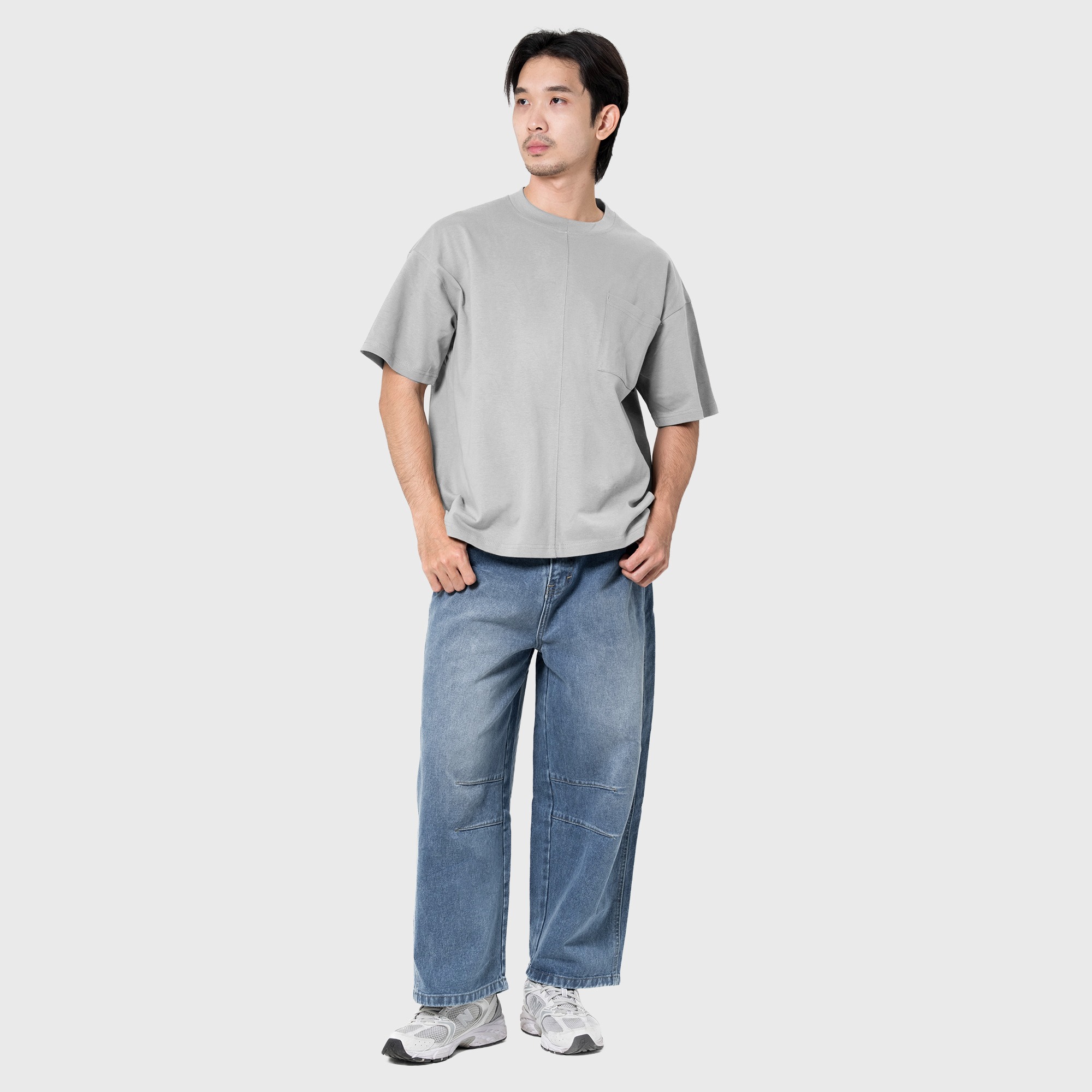 Noforty Project Oversize Tshirt Montana Grey