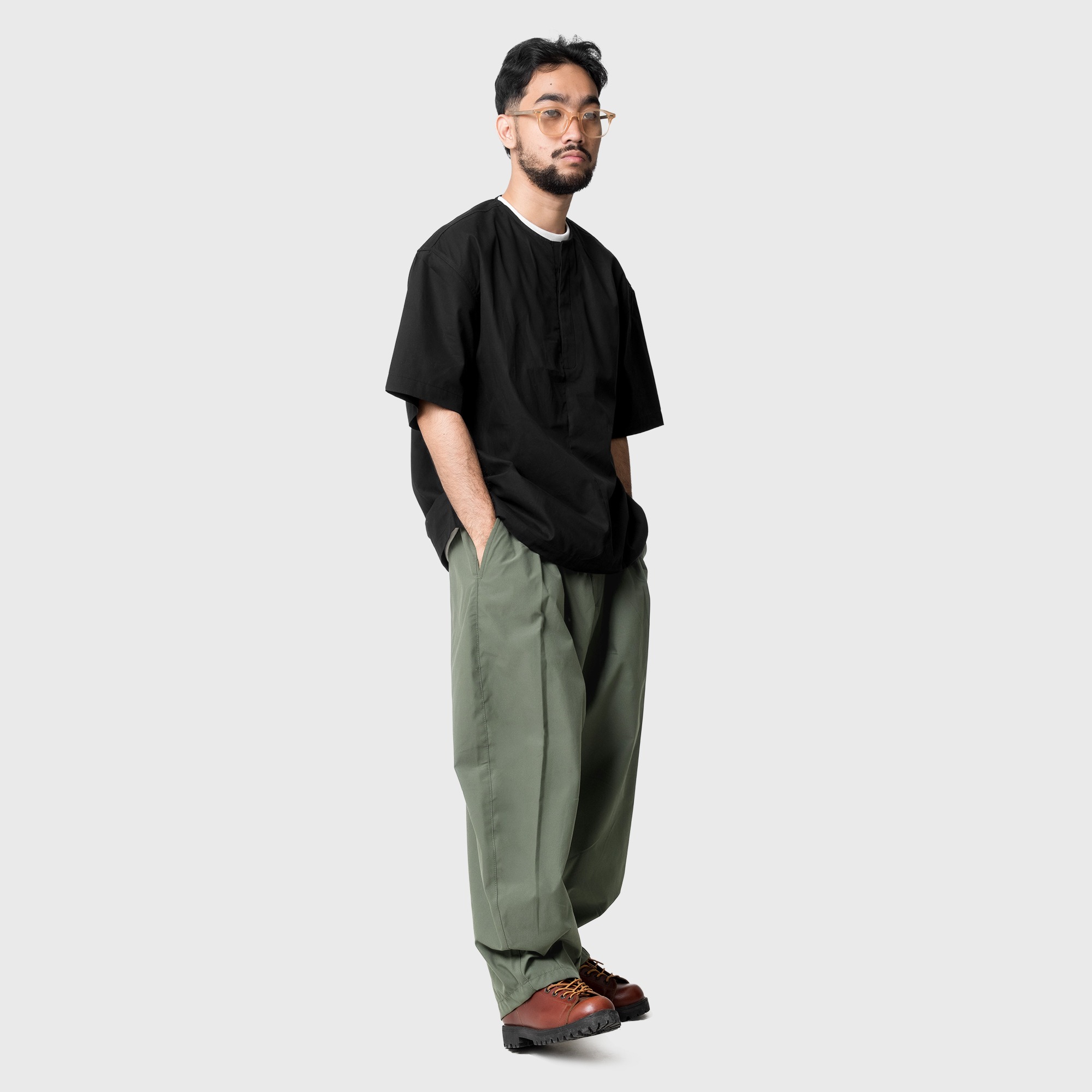 Noforty Project Oversize Boxy Koko Short Sleeve Benja Black