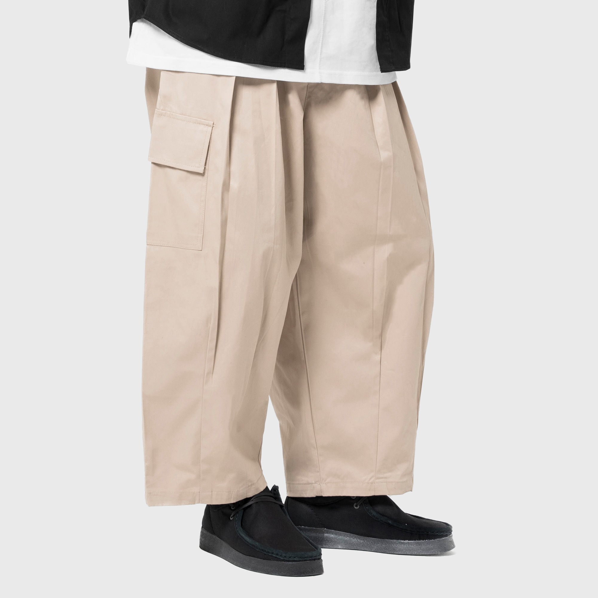 Noforty Project Baloon Cargo Pants Carmelo Beidge