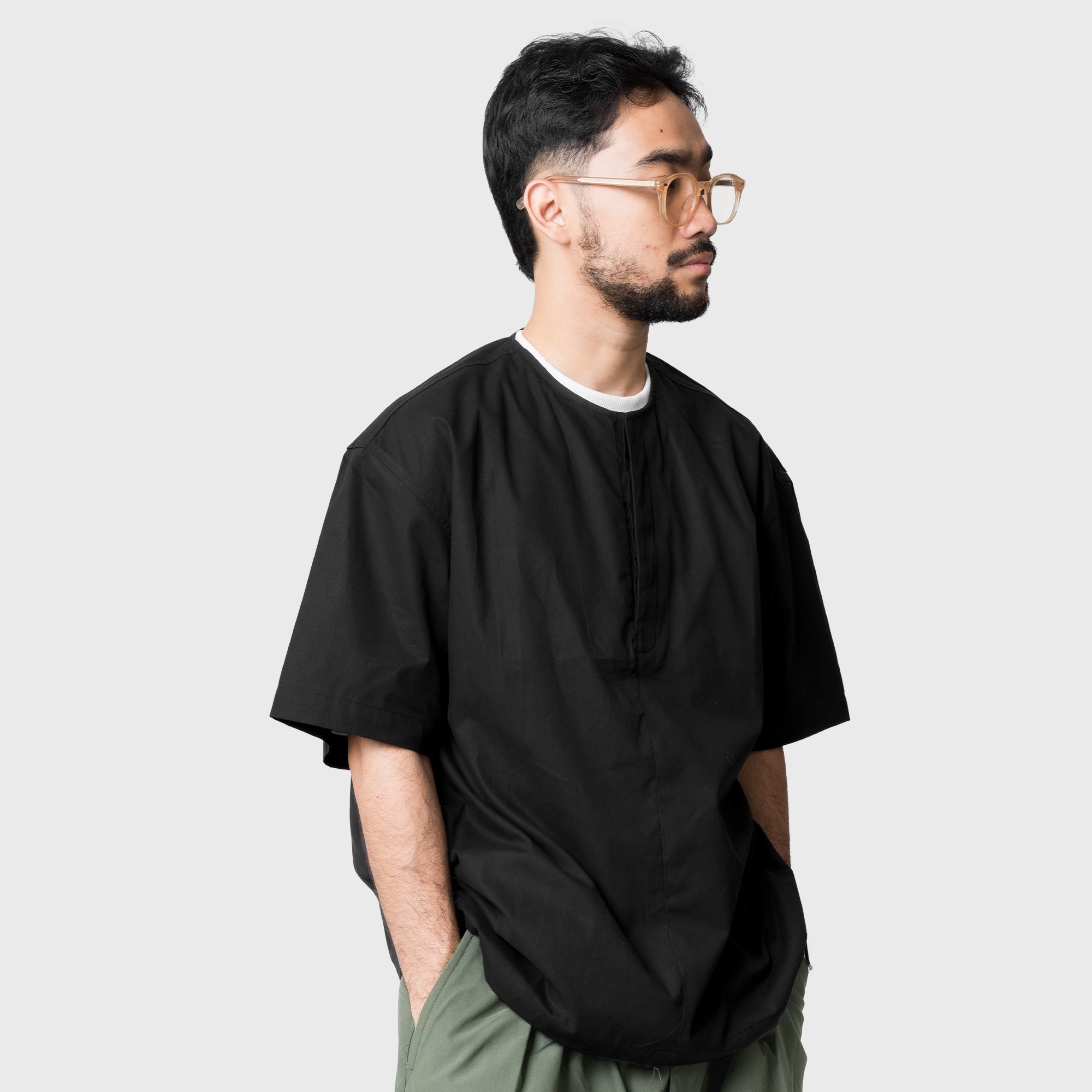 Noforty Project Oversize Boxy Koko Short Sleeve Benja Black