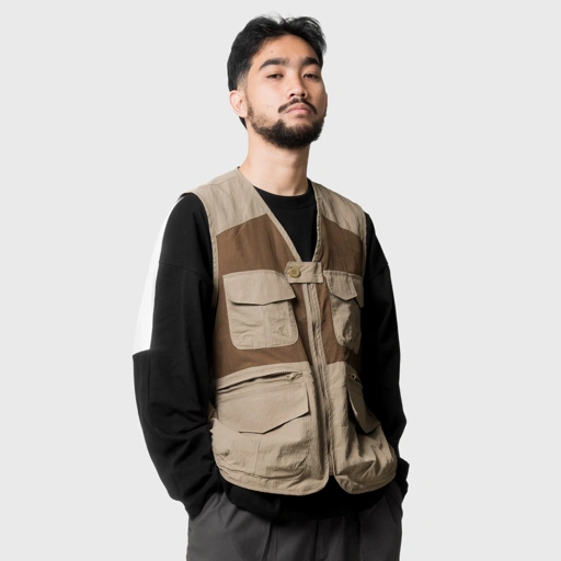 Noforty Project Nylon Vest Objin Cream