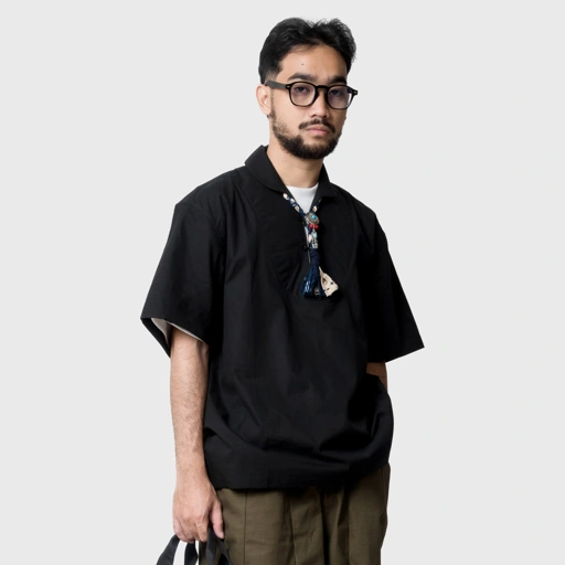 Noforty Project Oversize Boxy Koko Short Sleeve Ezra Black
