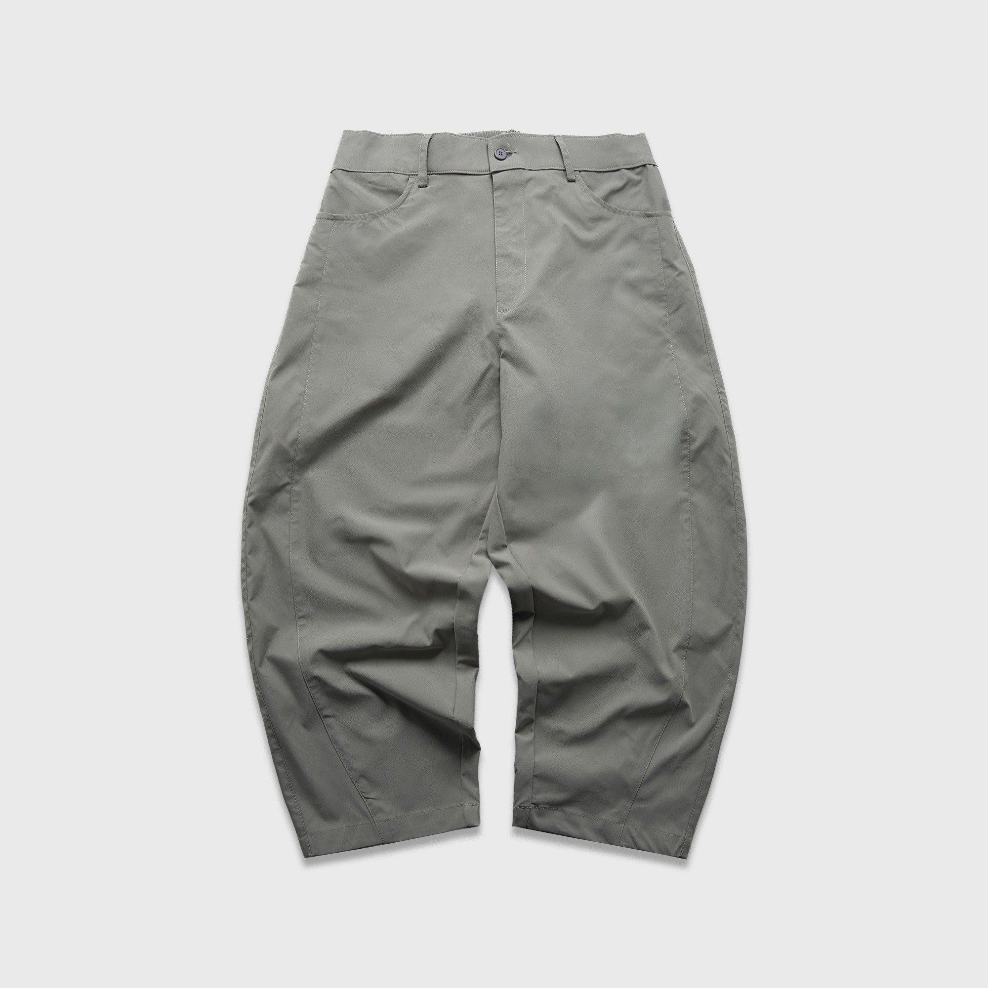 Noforty Project Barrel Long Pants Morten Sage