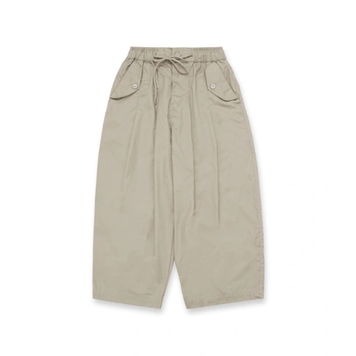 Image of Noforty Project Balloon Angkle Pants Campony Black