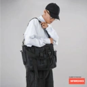 Noforty Project Tote Messenger Bag Pogo Black
